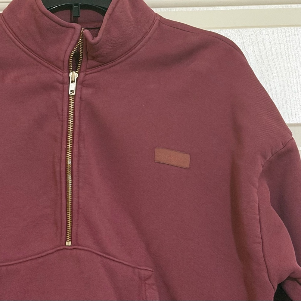 Set Active x Revolve Half Zip Pullover Sweatshirt… - image 2